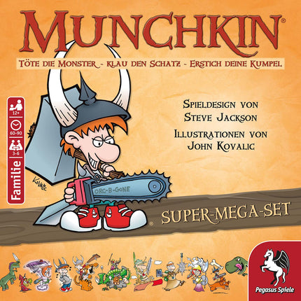 SEO. Munchkin Fantasy Super - Mega - Set - Linkreich