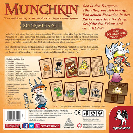 SEO. Munchkin Fantasy Super - Mega - Set - Linkreich