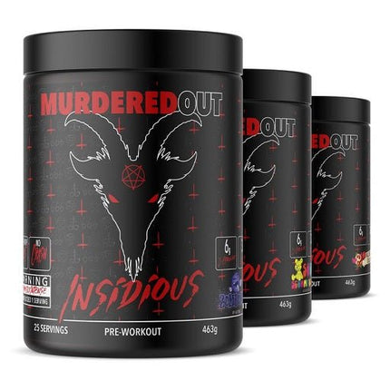 SEO. Murdered Out Insidious Preworkout 463g - Bubblescum Linkreich