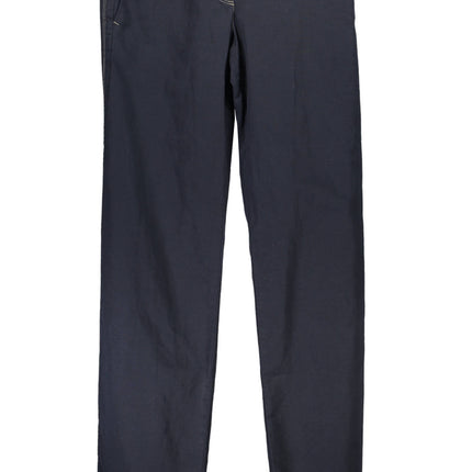 MURPHY&NYE Hose Herren – Blaue Sommerhose aus Baumwolle-Leinen