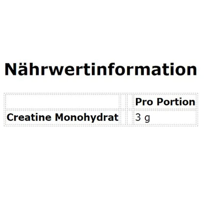 MyProtein MyVitamins Creatine Monohydrate 250 Tabletten