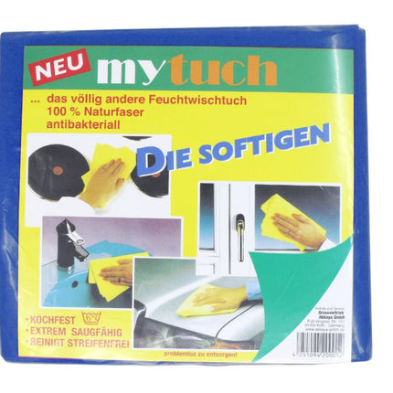 MyTuch Feuchtwischtuch – Saugfähig &amp; Kochfest (Dunkelblau, Orange, Rot, Pink) - Dunkelblau Linkreich