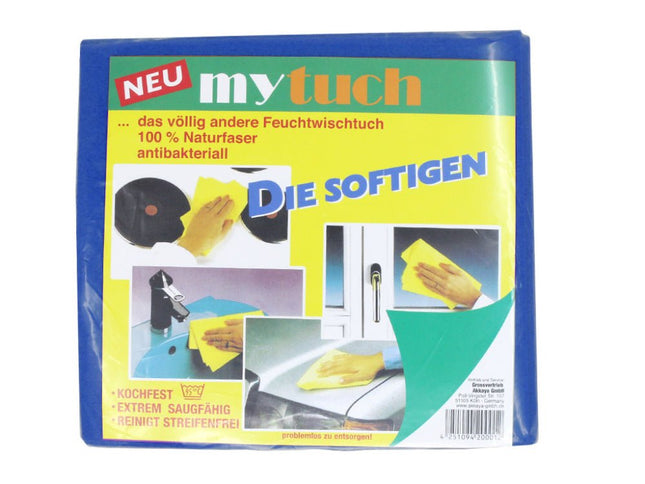 MyTuch Feuchtwischtuch – Saugfähig &amp; Kochfest (Dunkelblau, Orange, Rot, Pink) - Dunkelblau Linkreich