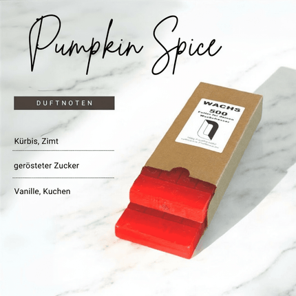 SEO. Nachfüllwachs "Schokoladentafel" 500g - Pumpkin Spice Linkreich