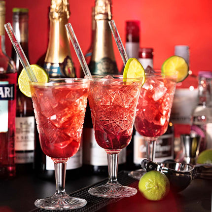 Hochzeit Gastgeschenk gravierte Glasstrohhalme mit 50 individuellen Gast Namen