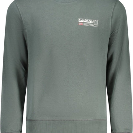 SEO. Napapijri Blaues Sweatshirt Für Herren Mit Reissverschluss - Grün Linkreich