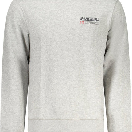 SEO. Napapijri Blaues Sweatshirt Für Herren Mit Reissverschluss - Grau Linkreich