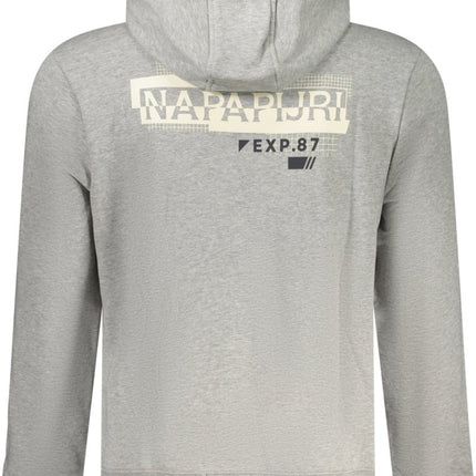 SEO. Napapijri Blaues Sweatshirt Für Herren Mit Reissverschluss - Grau Linkreich