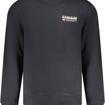 SEO. Napapijri Blaues Sweatshirt Für Herren Mit Reissverschluss - Schwarz Linkreich