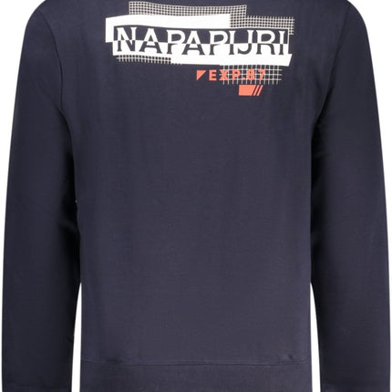 SEO. Napapijri Grünes Herren-Sweatshirt Mit Reissverschluss - Blau Linkreich