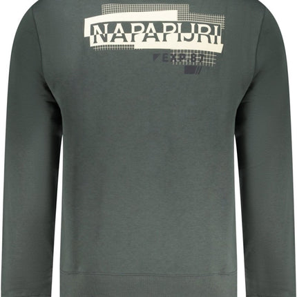 SEO. Napapijri Grünes Herren-Sweatshirt Mit Reissverschluss - Blau Linkreich
