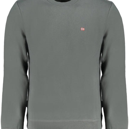 SEO. Napapijri Grünes Herren - Sweatshirt Mit Reissverschluss - Grün Linkreich