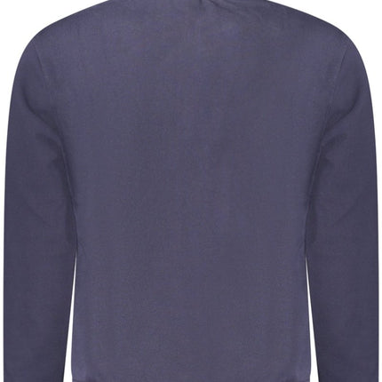 SEO. NAPAPIJRI Herren-Sweatshirt mit Reißverschluss – Blau, lockere Passform für Herbst/Winter - Blau Linkreich