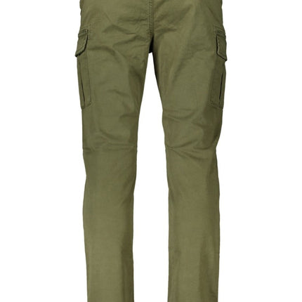 SEO. NAPAPIJRI Herrenhose – Grüne Freizeithose mit 4 Taschen für Herbst/Winter - Schwarz Linkreich