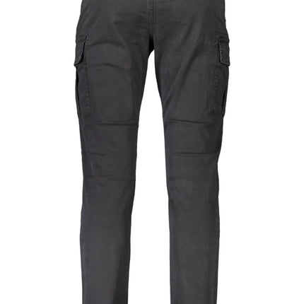SEO. NAPAPIJRI Herrenhose – Grüne Freizeithose mit 4 Taschen für Herbst/Winter - Schwarz Linkreich