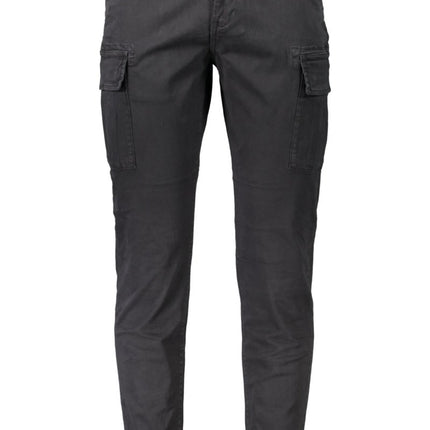 SEO. NAPAPIJRI Herrenhose – Grüne Freizeithose mit 4 Taschen für Herbst/Winter - Schwarz Linkreich