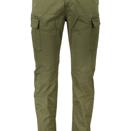 SEO. NAPAPIJRI Herrenhose – Grüne Freizeithose mit 4 Taschen für Herbst/Winter - Grün Linkreich
