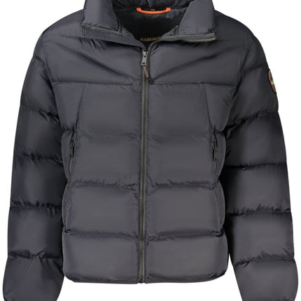 SEO. Napapijri Herrenjacke Blau - Schwarz Linkreich