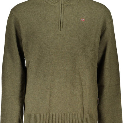 SEO. Napapijri Pullover Herren – Grauer Langarm - Pullover für Herbst/Winter | soulluna.de - Grün Linkreich