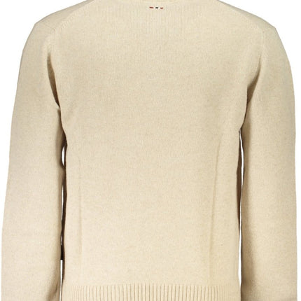 SEO. Napapijri Pullover Herren – Grauer Langarm - Pullover für Herbst/Winter | soulluna.de - Beige Linkreich