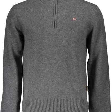 SEO. Napapijri Pullover Herren – Grauer Langarm - Pullover für Herbst/Winter | soulluna.de - Grau Linkreich