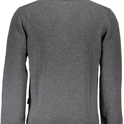 SEO. Napapijri Pullover Herren – Grauer Langarm - Pullover für Herbst/Winter | soulluna.de - Beige Linkreich