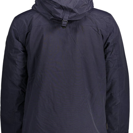 SEO. NAPAPIJRI Regenwaldjacke Herren – Blaue Winterjacke mit Kapuze und recyceltem Material - Grau Linkreich