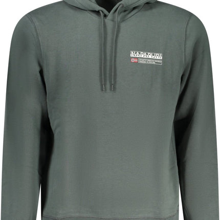 SEO. Napapijri Schwarzes Herren-Sweatshirt Mit Reissverschluss - Grün Linkreich