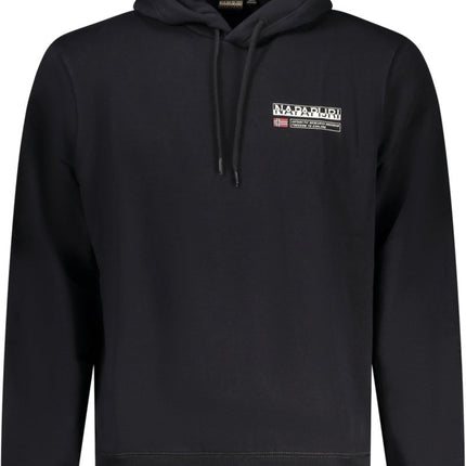 SEO. Napapijri Schwarzes Herren-Sweatshirt Mit Reissverschluss - Schwarz Linkreich