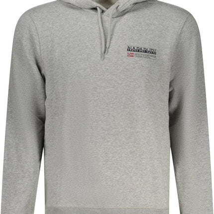 SEO. Napapijri Schwarzes Herren-Sweatshirt Mit Reissverschluss - Grau Linkreich