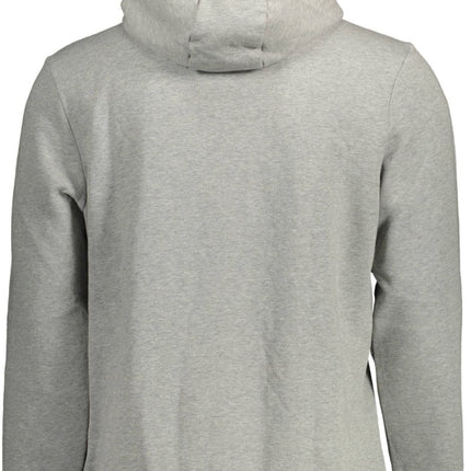 SEO. Napapijri Sweatshirt Herren Grau – Kapuzenpullover aus Bio - Baumwolle für Herbst/Winter - Grau Linkreich