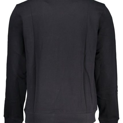 SEO. NAPAPIJRI Sweatshirt Herren mit Reißverschluss – Schwarzes Logo - Sweatshirt für Freizeit - Grau Linkreich