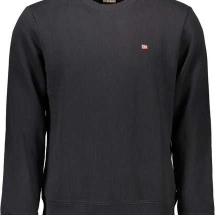 SEO. Napapijri Sweatshirt Ohne Reissverschluss Herren Schwarz - Schwarz Linkreich