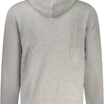 Napapijri Graues Sweatshirt Für Herren Mit Reissverschluss
