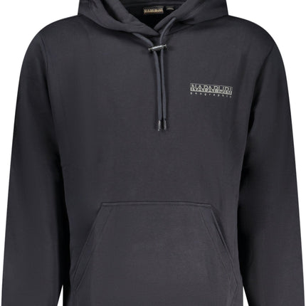 Napapijri Schwarzes Herren-Sweatshirt Mit Reissverschluss