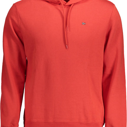 NAPAPIJRI Sweatshirt Herren Schwarz – Kapuzenpullover aus Bio-Baumwolle