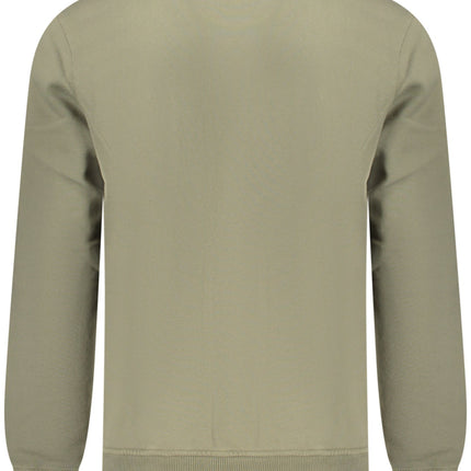 NAPAPIJRI Sweatshirt Herren mit Zip – Grün | Bio-Baumwolle | soulluna.de