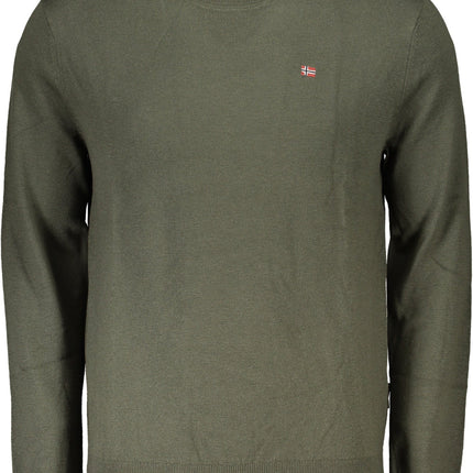 Napapijri Herrenpullover Schwarz – LANA Langarmpullover für Herbst/Winter