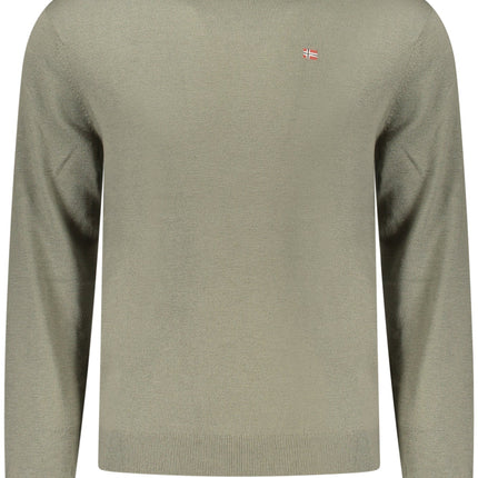 Napapijri Herrenpullover Schwarz – LANA Langarmpullover für Herbst/Winter