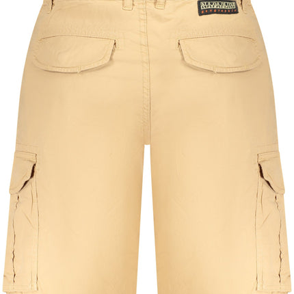 NAPAPIJRI Herren-Bermudahose Grau – Leichte Sommerhose aus 100% Baumwolle