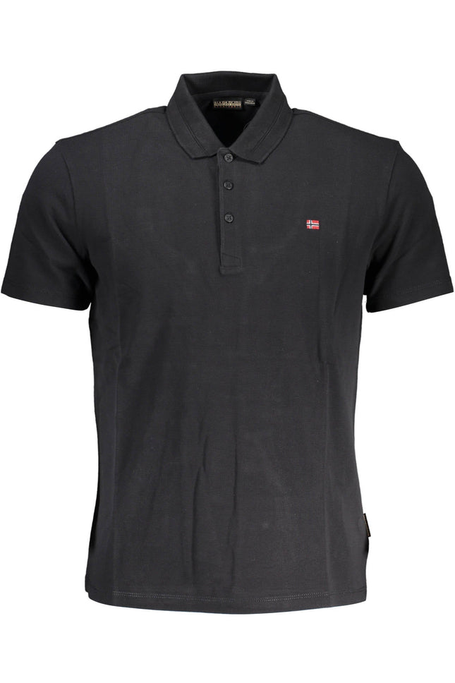 Napapijri Polo Kurzarm Herren Schwarz