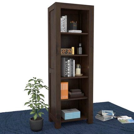 SEO. NATURA 60 - er Bücherregal Massivholz - Wenge Linkreich