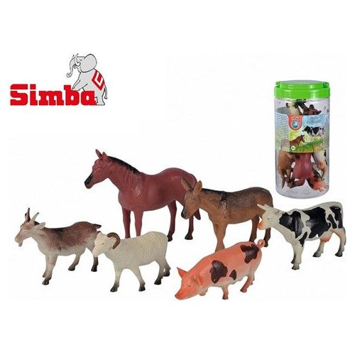 SEO. Nature World Bauernhof Tiere – 6 Tierfiguren im Fass (11–18 cm) | ab 3 Jahren - Linkreich
