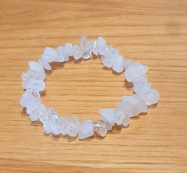 SEO. Naturstein Armband Bergkristall - Linkreich