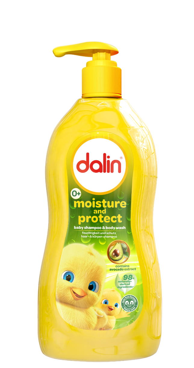 Dalin Feuchtigkeit & Schutz Baby Shampoo & Body Wash 700 ml