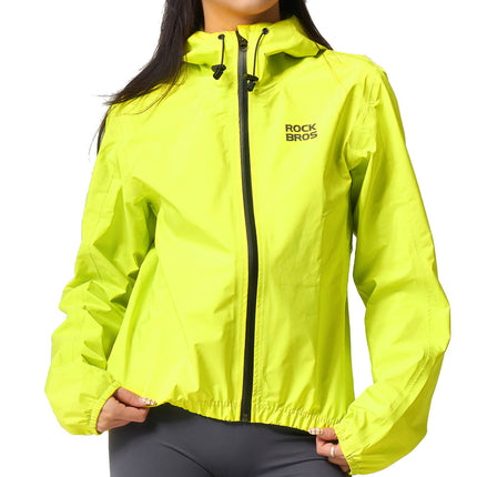 Neon Gelb Jacke Regenjacke Leicht Wasserdicht 0 - 15° Herren/Damen (Fahrradjacke) kaufen bei Linkreich – Jetzt entdecken!