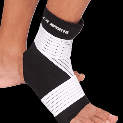 SEO. Neopren Fußgelenk - Bandage strong Knöchelbandage - C.P. Sports - T30 - S Linkreich