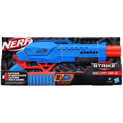 SEO. Nerf Alpha Strike Big Cat DB2 – Blaster mit Doppellauf | ab 8 Jahren - Linkreich