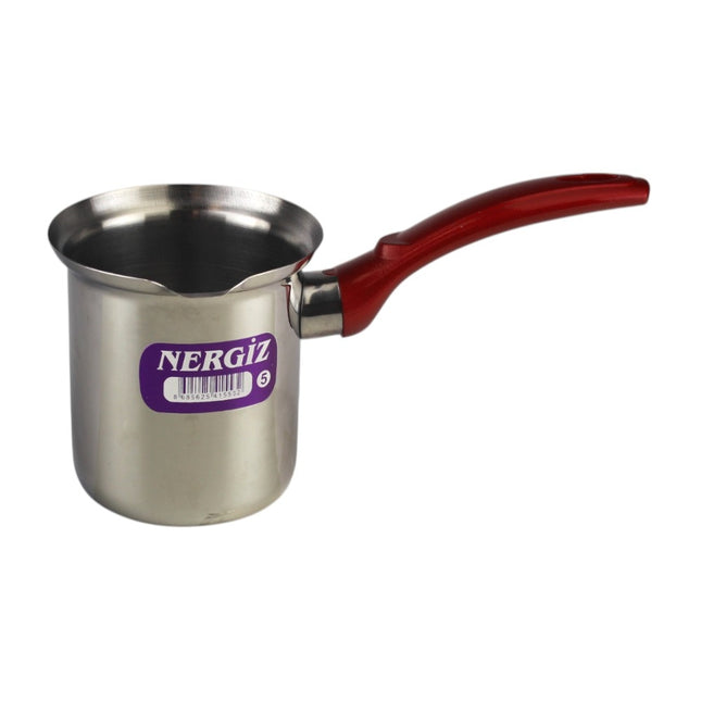Nergiz Cezve Edelstahl Moccakanne No 4