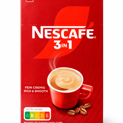 NESCAFÉ 3in1 Instant-Kaffee 10 Sticks - Kaffee, Milch & Zucker - NESCAFÉ 3in1 Instant-Kaffee 10 Sticks Linkreich